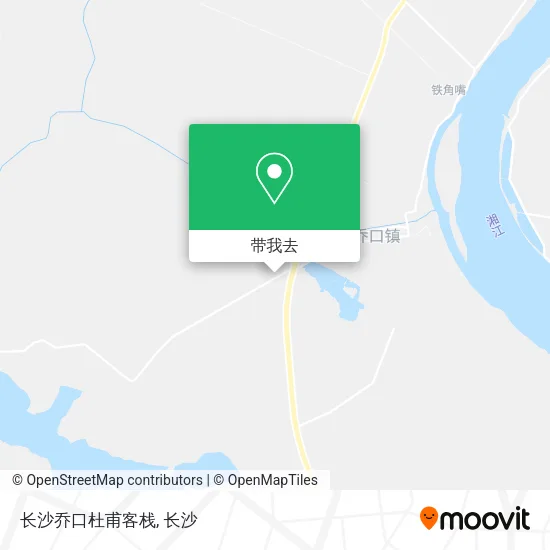 长沙乔口杜甫客栈地图