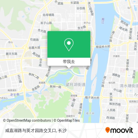 咸嘉湖路与英才园路交叉口地图