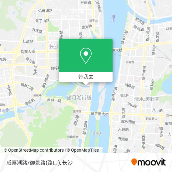 咸嘉湖路/御景路(路口)地图