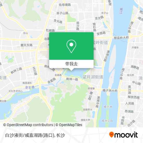 白沙液街/咸嘉湖路(路口)地图