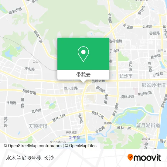 水木兰庭-8号楼地图