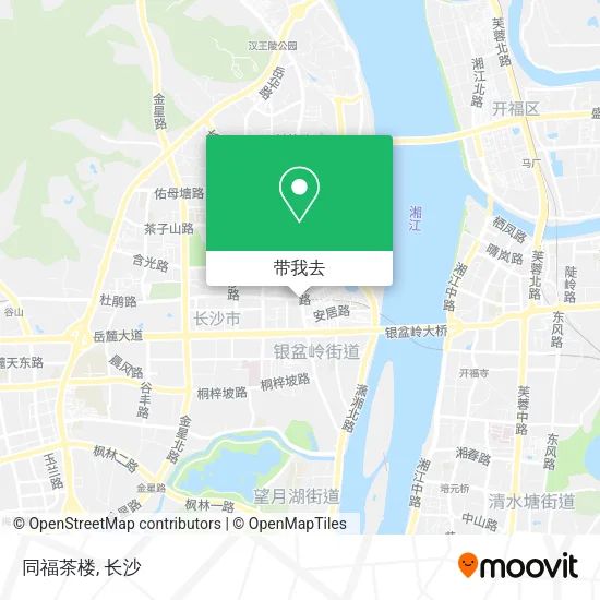 同福茶楼地图