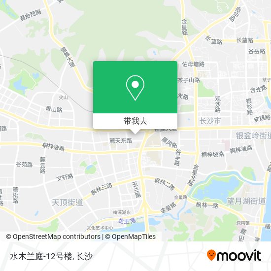 水木兰庭-12号楼地图
