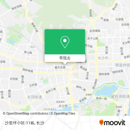 沙里坪小区-11栋地图