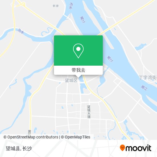 望城县地图