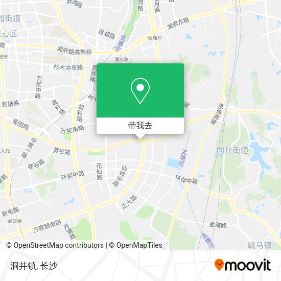 洞井镇地图