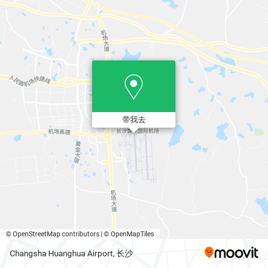 Changsha Huanghua Airport地图