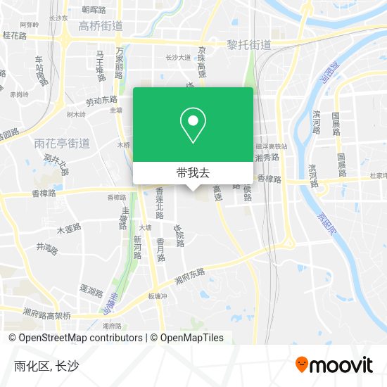 雨化区地图