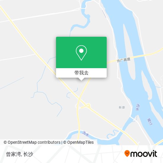 曾家湾地图