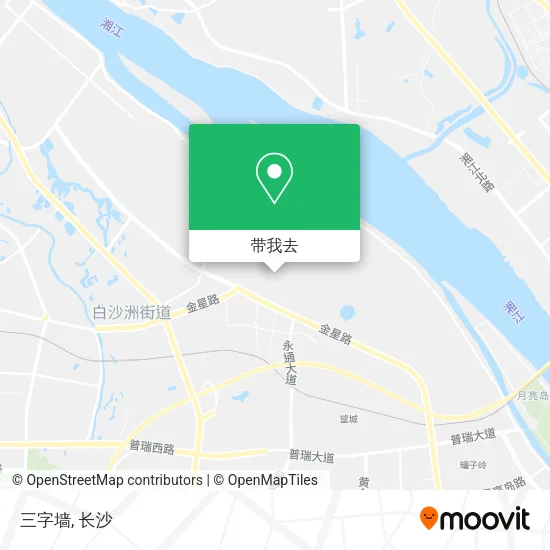三字墙地图