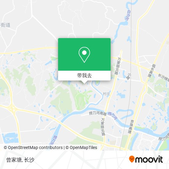 曾家塘地图