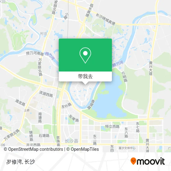 岁修湾地图