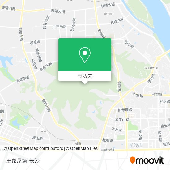 王家屋场地图