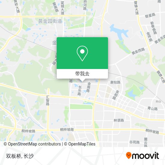 双板桥地图