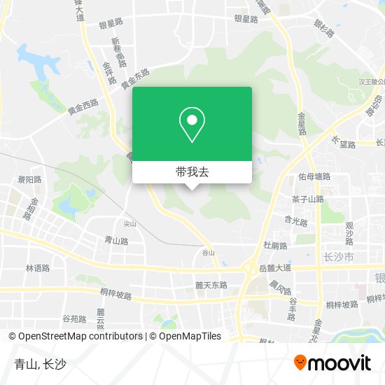 青山地图