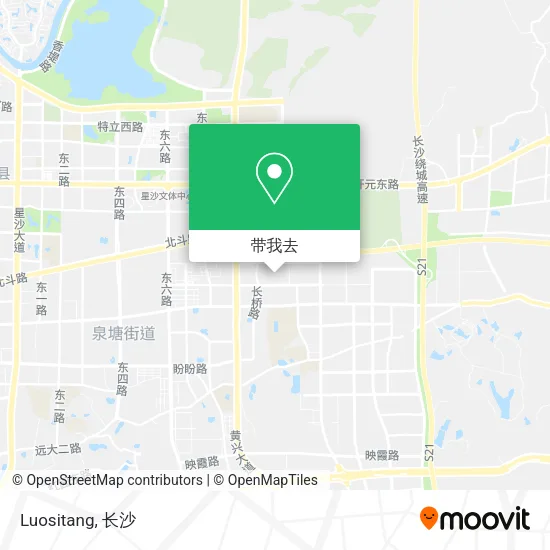 Luositang地图