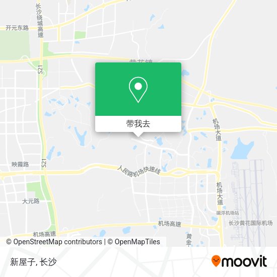 新屋子地图