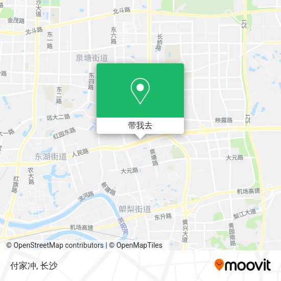 付家冲地图