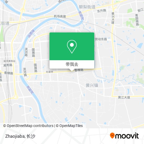 Zhaojiaba地图