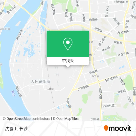 沈霞山地图