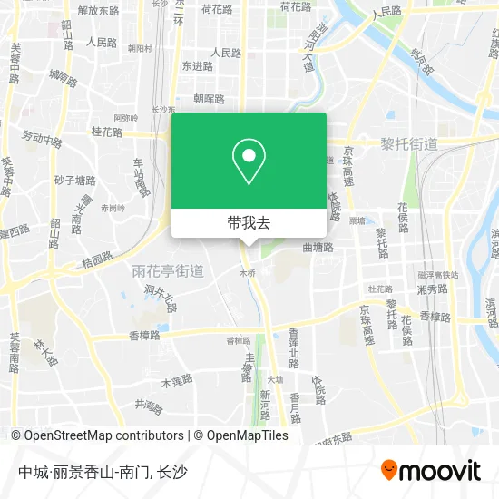 中城·丽景香山-南门地图