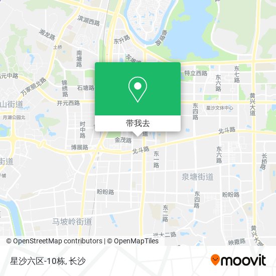 星沙六区-10栋地图
