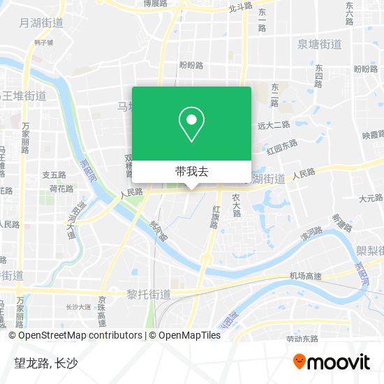望龙路地图