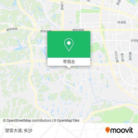 望雷大道地图