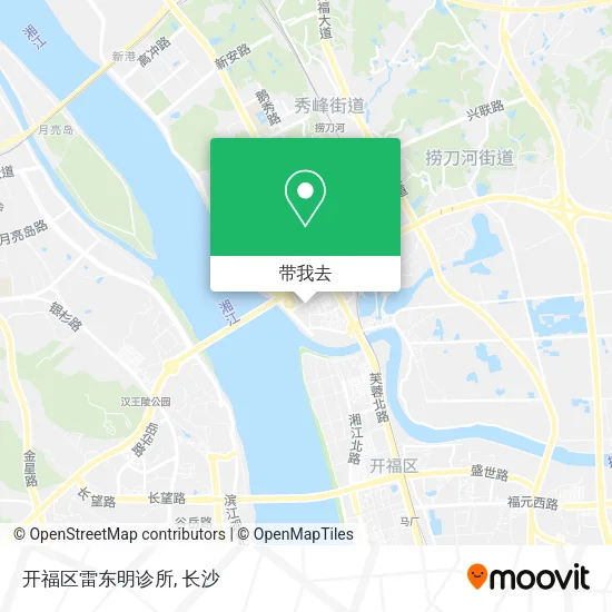 开福区雷东明诊所地图