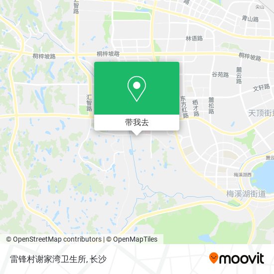 雷锋村谢家湾卫生所地图