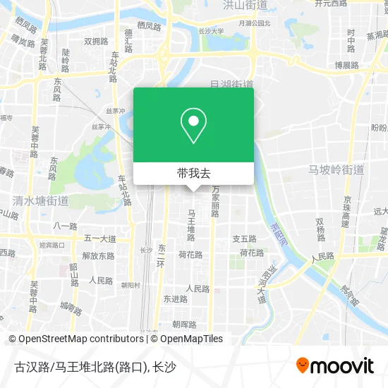 古汉路/马王堆北路(路口)地图