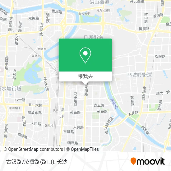 古汉路/凌霄路(路口)地图
