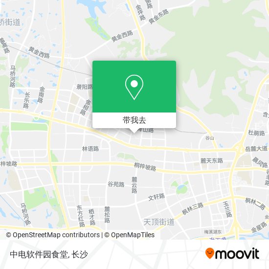中电软件园食堂地图