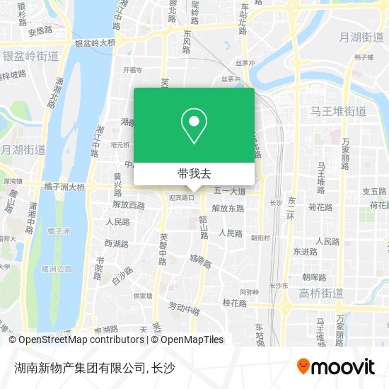 湖南新物产集团有限公司地图