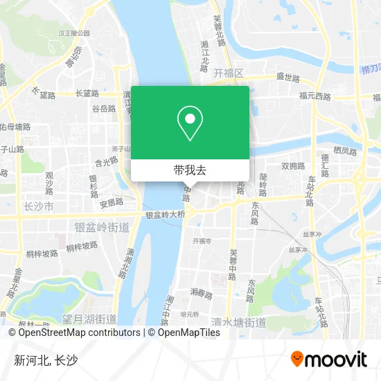 新河北地图