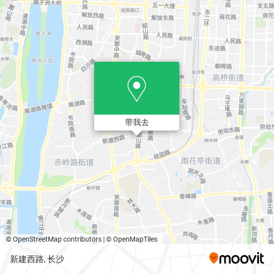 新建西路地图
