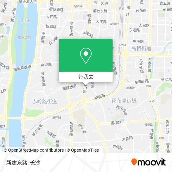 新建东路地图