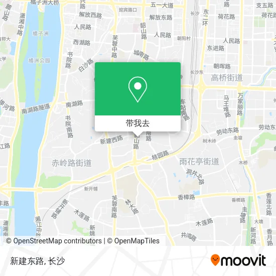 新建东路地图