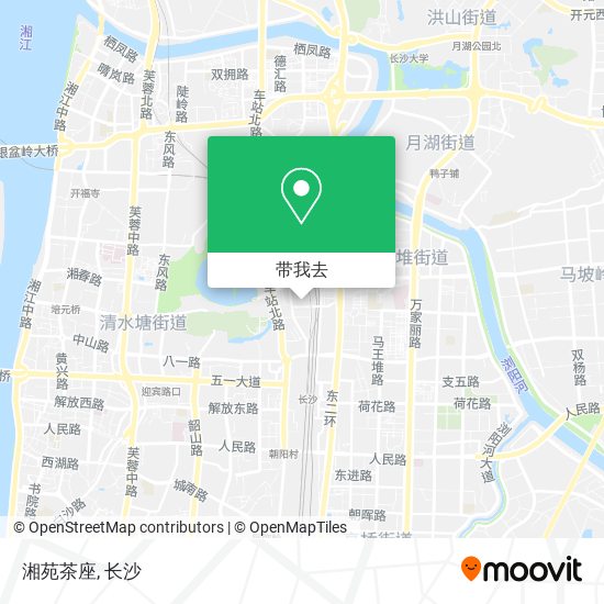湘苑茶座地图