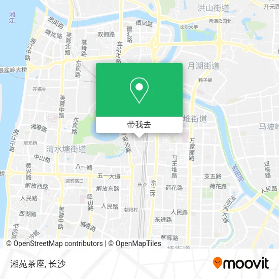湘苑茶座地图