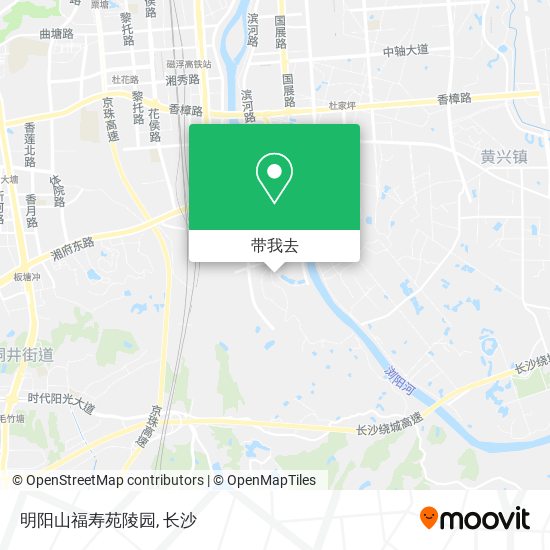 明阳山福寿苑陵园地图