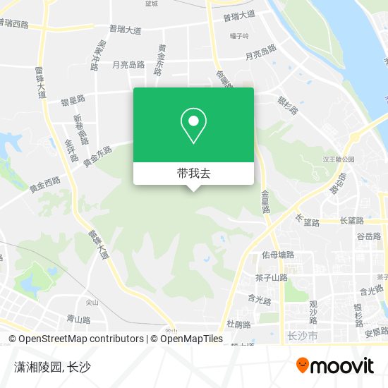 潇湘陵园地图