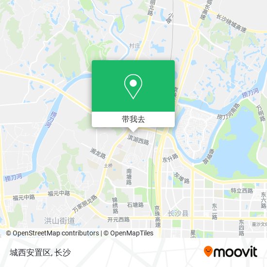 城西安置区地图