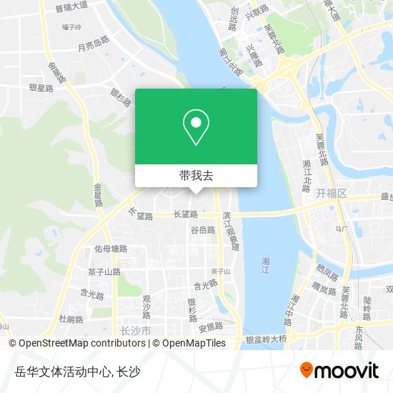 岳华文体活动中心地图