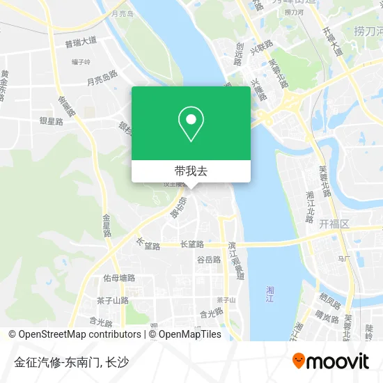 金征汽修-东南门地图