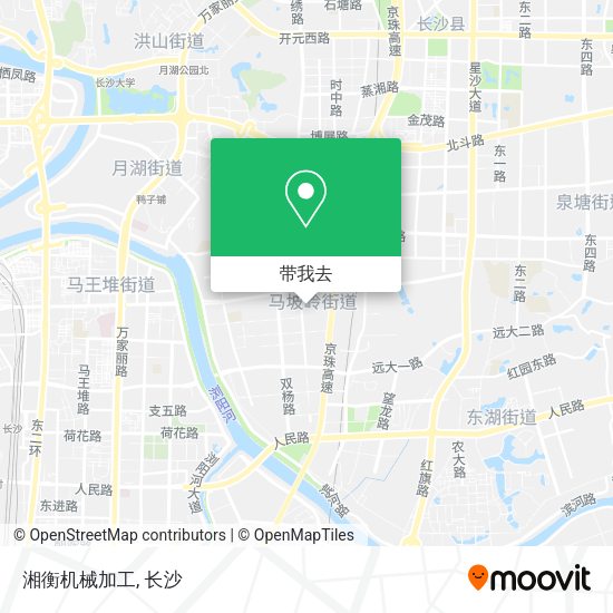 湘衡机械加工地图