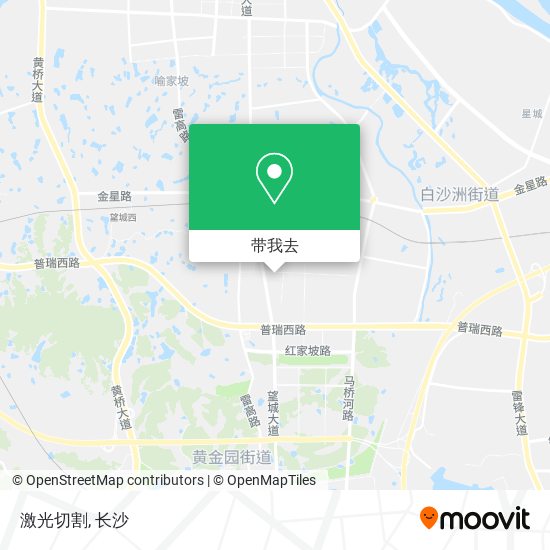 激光切割地图