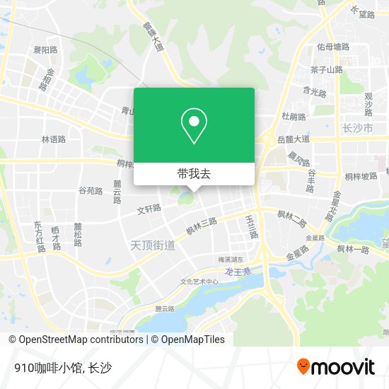 910咖啡小馆地图
