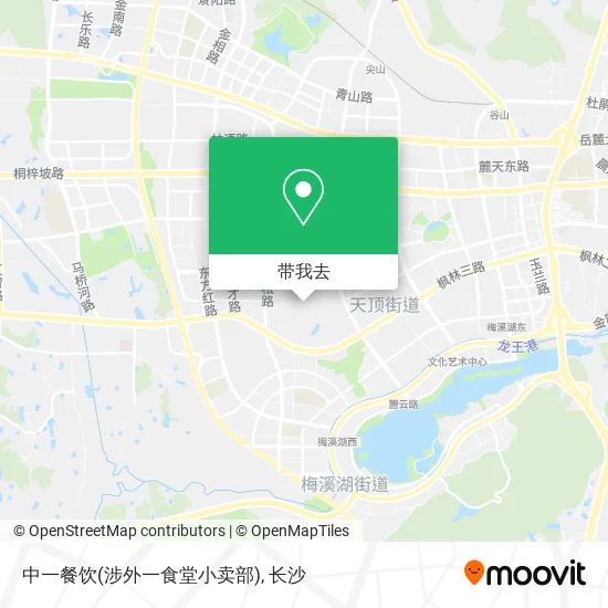 中一餐饮(涉外一食堂小卖部)地图