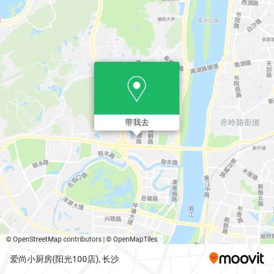 爱尚小厨房(阳光100店)地图